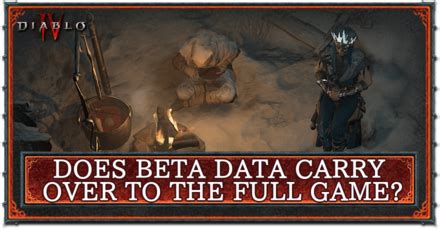 Will Diablo 4 data transfer?