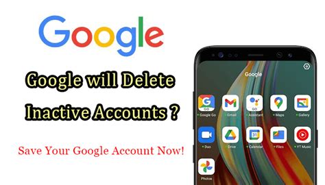 Will Google start deleting inactive accounts in December?