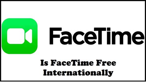 Will I be charged if I FaceTime internationally?