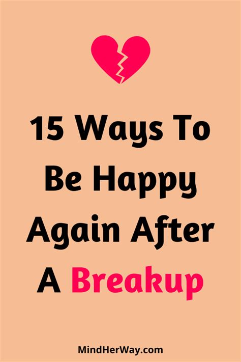 Will I ever be happy again after breakup?