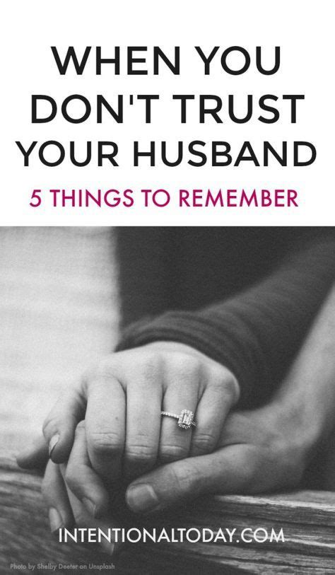 Will I ever trust my husband again?