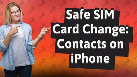 Will I lose my contacts with a new SIM card?