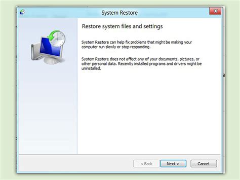 Will I lose my files if I use System Restore?
