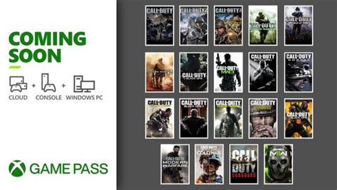 Will Microsoft put Call of Duty on Game Pass?