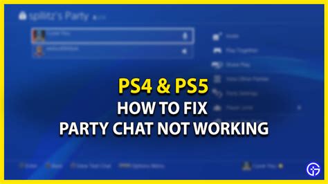 Will PS4 and PS5 have party chat?