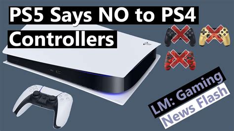 Will PS5 allow PS4 controller?