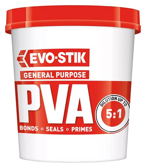 Will PVA stick concrete?