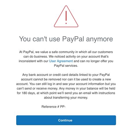 Will PayPal ban me if I'm under 18?