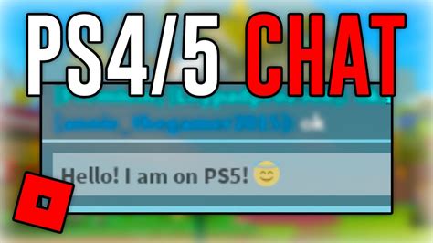 Will Roblox PS5 have chat?