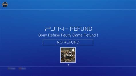 Will Sony refund a game?