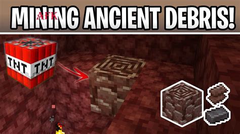 Will TNT destroy ancient debris?