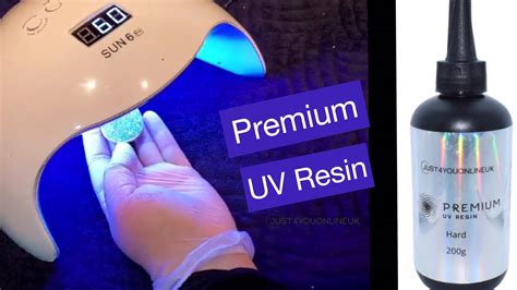 Will UVB cure resin?