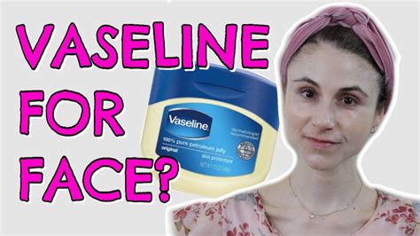 Will Vaseline clog pores?
