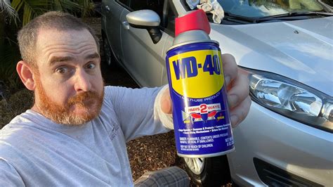 Will WD 40 remove road paint?