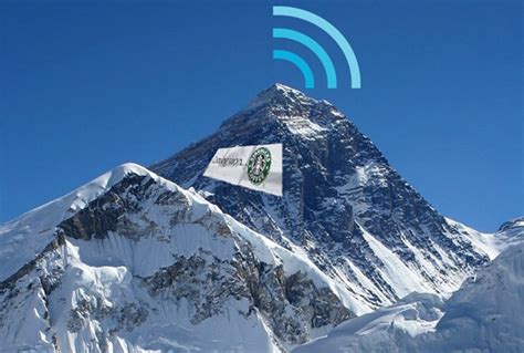Will Wi-Fi run on Mount Everest?