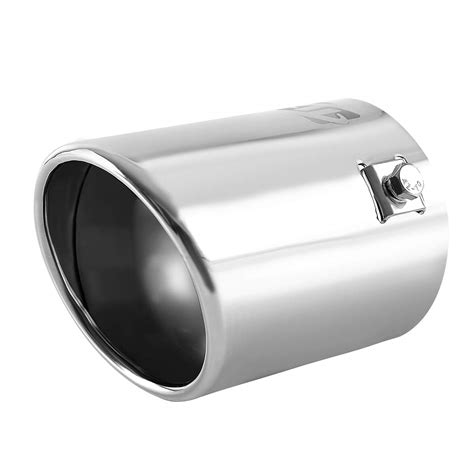 Will a 2.5 exhaust tip fit on a 2.25 pipe?