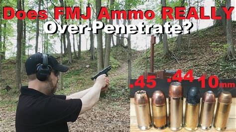 Will a 45 ACP over penetrate?