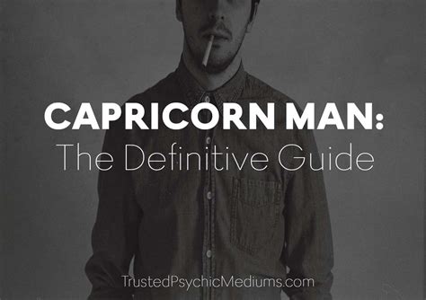 Will a Capricorn man play you?