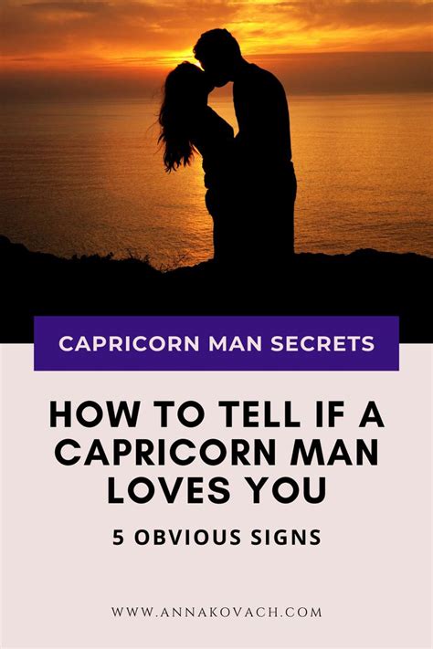 Will a Capricorn man say I love you?