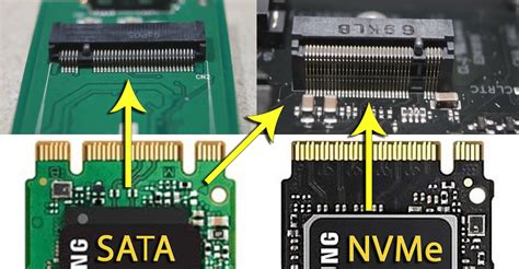 Will a SATA drive work in an NVMe slot?