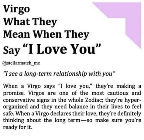 Will a Virgo say I love you?
