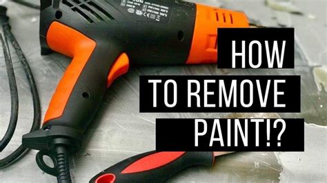 Will a heat gun remove gloss paint?