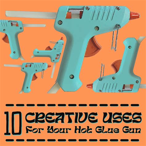 Will a hot glue gun crack glass?