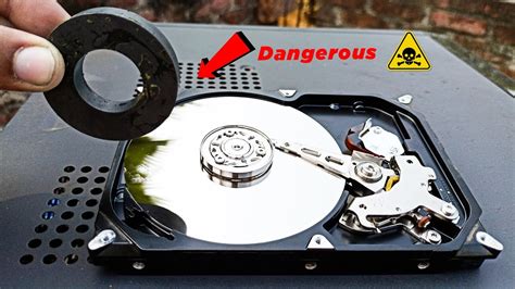 Will a magnet destroy a hard drive?