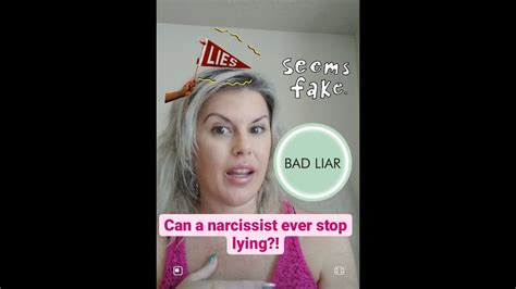 Will a narcissist ever stop lying?