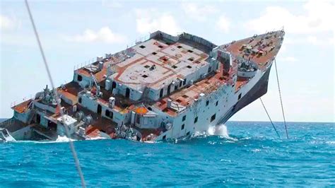 Will a sinking ship pull you?