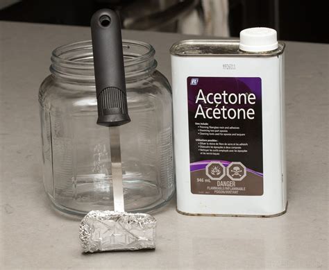 Will acetone melt Tupperware?