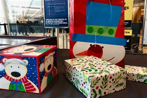 Will airport security unwrap presents?
