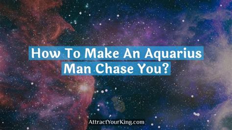 Will an Aquarius chase?