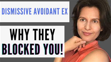 Will an avoidant ex ever unblock you?