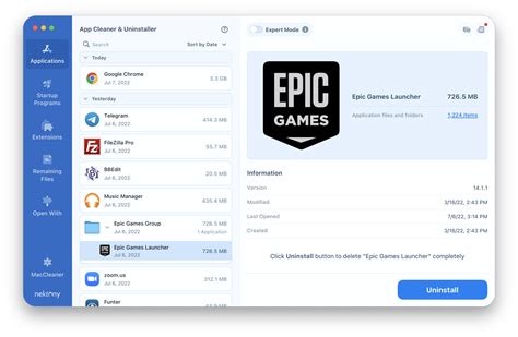 Will deleting Epic Games launcher delete games?