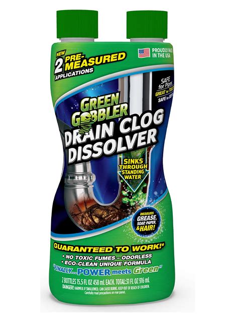 Will drain cleaner dissolve hair?