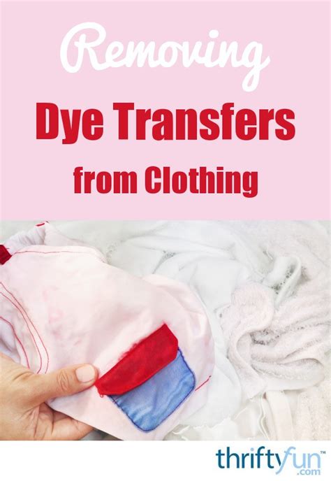 Will dry cleaning stop dye transfer?