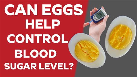 Will eggs lower blood sugar?