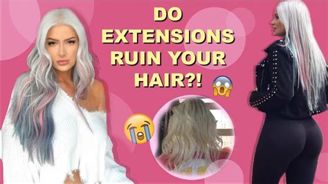 Will extensions ruin my hair?