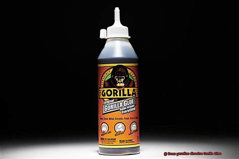 Will gas dissolve Gorilla Glue?