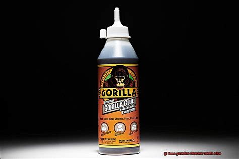 Will gasoline dissolve Gorilla Glue?