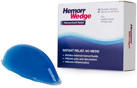 Will ice packs shrink hemorrhoids?