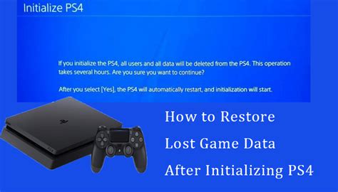 Will initializing a PS4 erase data on PS5?