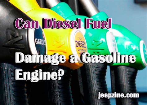 Will kerosene ruin a gas engine?