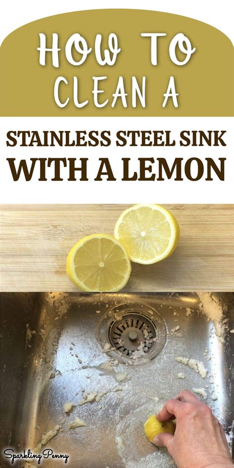 Will lemon clean stainless steel?