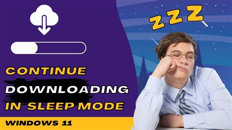 Will my game continue to download in sleep mode?