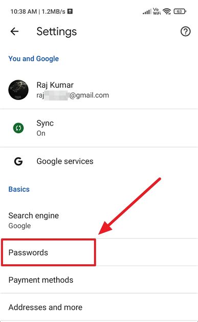 Will my saved passwords transfer to new Android phone?