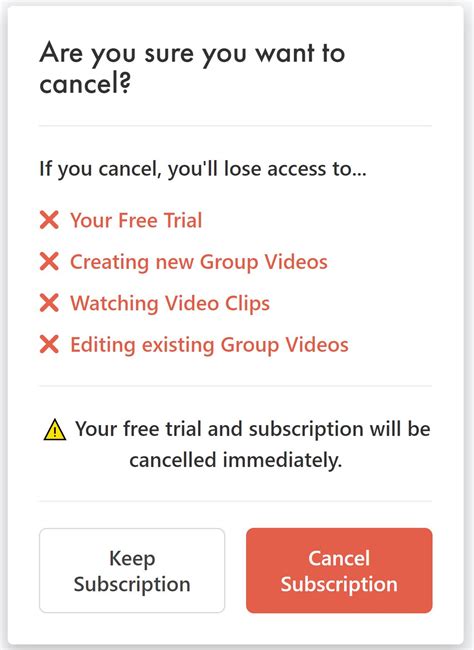 Will my subscription be Cancelled if I delete the app?