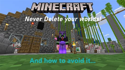Will my worlds delete if I delete Minecraft?