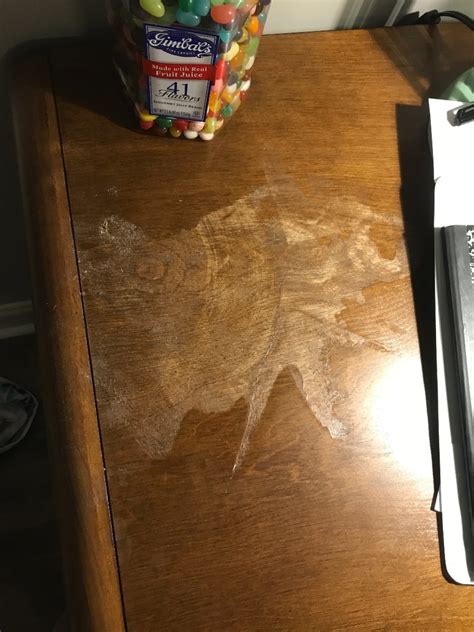 Will nail polish remover take off wood finish?